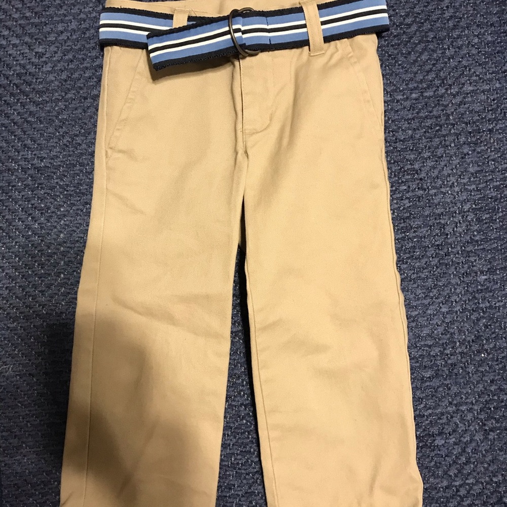 Euc Janie and Jack khakis with belt
